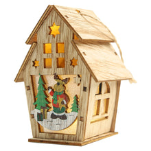 Load image into Gallery viewer, Navidad 2019 New Year Christmas DIY Luminous Cabin Innovative