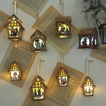 Load image into Gallery viewer, Navidad 2019 New Year Christmas DIY Luminous Cabin Innovative
