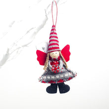 Load image into Gallery viewer, Christmas Decoration Pendant Festival Cute Angel Plush Doll House Ornaments Christmas Tree Creative Decorative Accessories