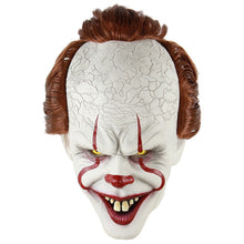 Load image into Gallery viewer, Stephen King's It Mask Pennywise Horror Clown Joker Mask Clown Mask Halloween Cosplay Costume Props
