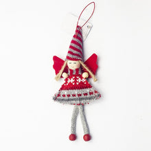 Load image into Gallery viewer, Christmas Decoration Pendant Festival Cute Angel Plush Doll House Ornaments Christmas Tree Creative Decorative Accessories