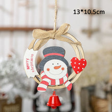 Load image into Gallery viewer, Christmas Decoration For Home Door Santa Snowman Garland Tree Christmas Gift