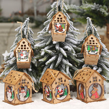 Load image into Gallery viewer, Navidad 2019 New Year Christmas DIY Luminous Cabin Innovative