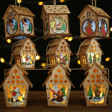 Load image into Gallery viewer, Navidad 2019 New Year Christmas DIY Luminous Cabin Innovative