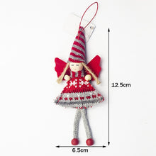 Load image into Gallery viewer, Christmas Decoration Pendant Festival Cute Angel Plush Doll House Ornaments Christmas Tree Creative Decorative Accessories