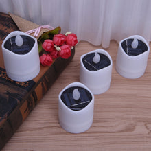 Load image into Gallery viewer, 6pcs Solar Powered LED Candle Light Yellow Flicker Tea Lamp Festival Wedding Romantic Decor No Smoke, No flame, No self - heating